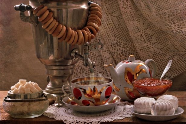 Крюковский музей «Заветный ключ» устроил чаепитие в каникулы