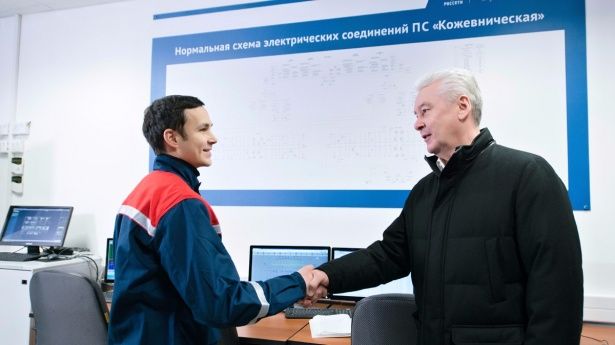 Собянин отметил эффективность и надежность московской энергосистемы
