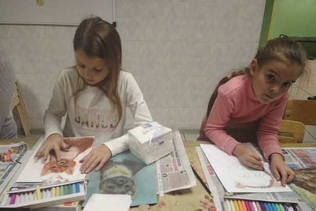 В ГБУ «Фаворит» Крюково прошел мастер-класс для детей по рисованию животных