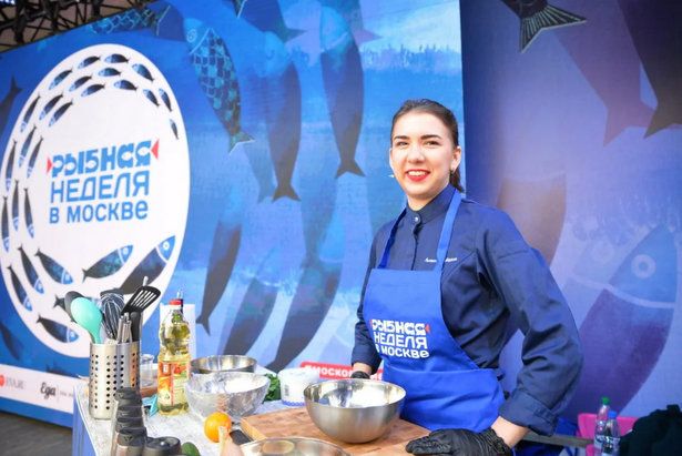 Зеленоградские долголеты помогут шеф-повару на фестивале «Рыбная неделя в Москве»