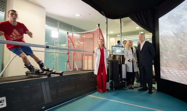 Сергей Собянин открыл мировой Центр спортивных инновационных технологий и подготовки спортсменов