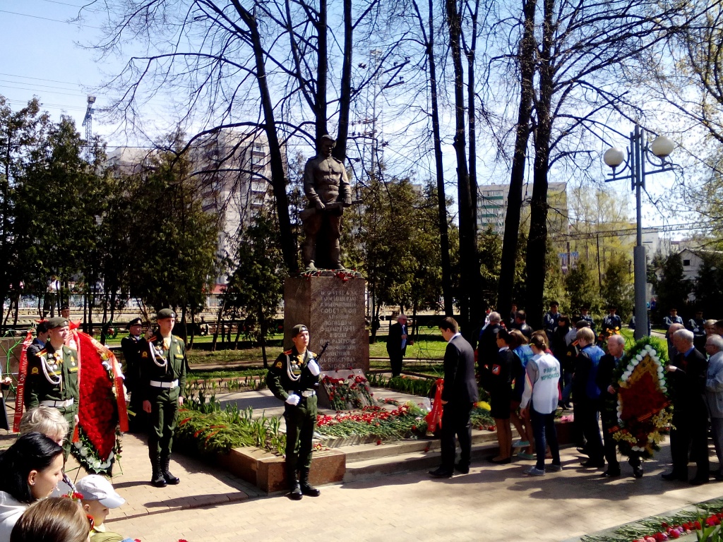 В Крюково почтили память бойцов, защищавших Москву