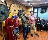 Гости «Рататоск» примерили костюмы викингов