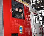На базе 70 пожарно-спасательной части прошли интерактивные уроки- экскурсии