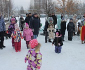 На Михайловских прудах крюковчане отметили праздник Рождества Христова