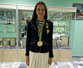 Олимпийская чемпионка поздравила школьников Крюково с началом учебного года