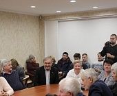 На встрече главы управы Крюково с жителями обсуждались актуальные «зимние» вопросы