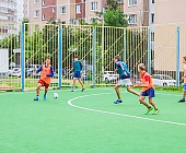 Очередной тур первенства дворовых команд по мини-футболу Крюково прошел в старшей возрастной категории