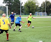 Команды Крюково провели игры кубка и первенства по футболу среди ветеранов