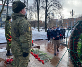 Зеленоградские молодогвардейцы приняли участие в возложении цветов