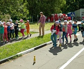 Зеленоградские дети вспомнили Правила дорожного движения в Автогородке