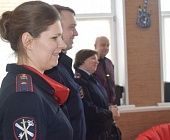 Полицейские тепло поздравили женщин ЦПСиД «Зеленоград» с предстоящим праздником