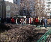 Крюковская администрация провела тренировку по экстренной эвакуации