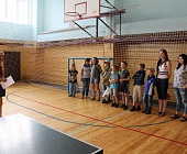 Ребята из летнего лагеря в Крюково сыграли в настольный теннис