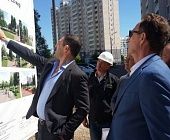 Префект Анатолий Смирнов осмотрел объекты строительства в районе Крюково