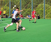 Очередной тур первенства дворовых команд по мини-футболу Крюково прошел в старшей возрастной категории