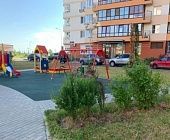 В рамках программы "Мой район" в 23 микрорайоне Крюково обновили игровые площадки