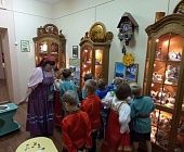 Дошколята посетили школьный музей и ближе познакомились с русской культурой