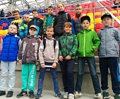 Юные футболисты Крюково побывали на тренировке сборной России