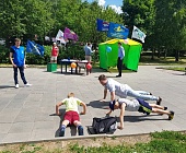 Молодежные активисты провели в Крюково акцию «Здоровый город»