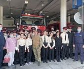 Пожарно-спасательный отряд № 213 принял гостей