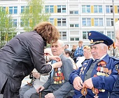 В школе № 1151 поздравили ветеранов района Крюково