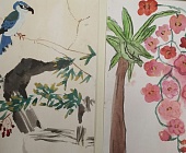 Крюковским мамам подарят открытки в технике японской живописи