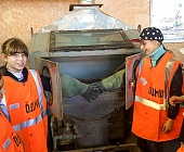 Учащиеся школы №2045 посетили моторвагонное депо станции Крюково