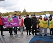 10 октября в районе Крюково, несмотря на непогоду, состоялся общегородской субботник!