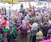 В школе №1150 в Крюково устроили зимние игры и забавы