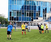 Команды Крюково провели игры кубка и первенства по футболу среди ветеранов