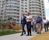 Префект Зеленоградского округа совершил осмотр нового жилого дома в районе Крюково