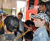 Пожарная часть в Крюково приняла гостей из детского летнего лагеря