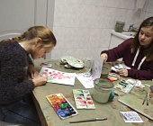 Крюковским мамам подарят открытки в технике японской живописи