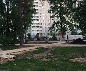 В Крюково активно благоустраивается парк в 20-м микрорайоне