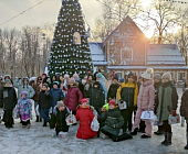 Школьники из Крюково посетили усадьбу Деда Мороза